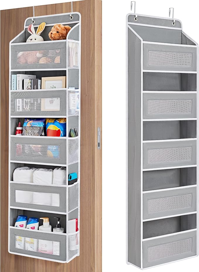JARLINK Over The Door Organizer Storage, 5 Shelf Hanging Door Organizer by JARLINK