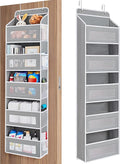 JARLINK Over The Door Organizer Storage, 5 Shelf Hanging Door Organizer by JARLINK