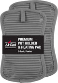 All-Clad Premium Pot Holder & Heating Pad, Heat Resistant to 500 Degrees by All-Clad