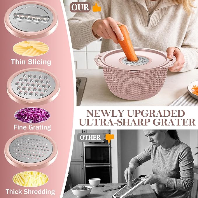 4-1 Strainer Bowl with Lid Set - Image 5