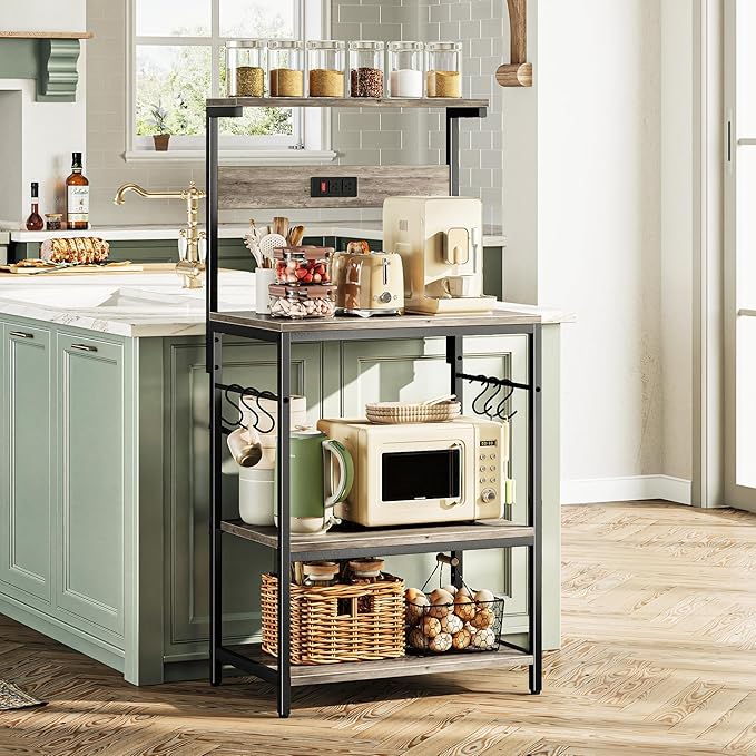 SUPERJARE Kitchen Bakers Rack - Image 6