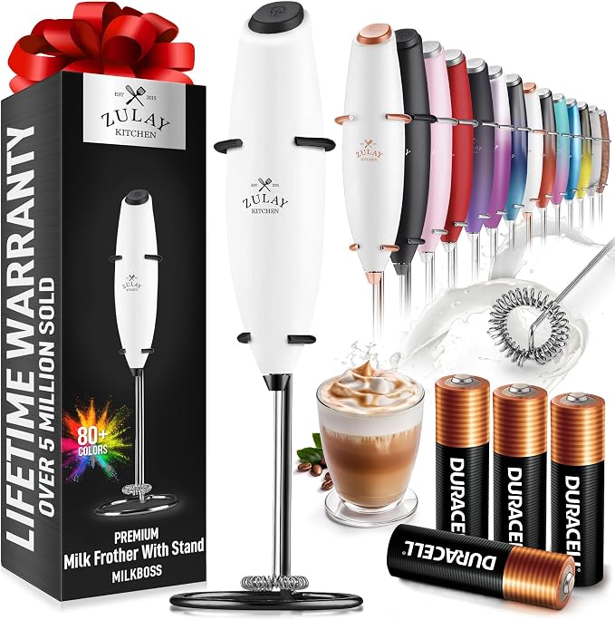 Zulay Kitchen Powerful Milk Frother Wand by ZulayKitchen