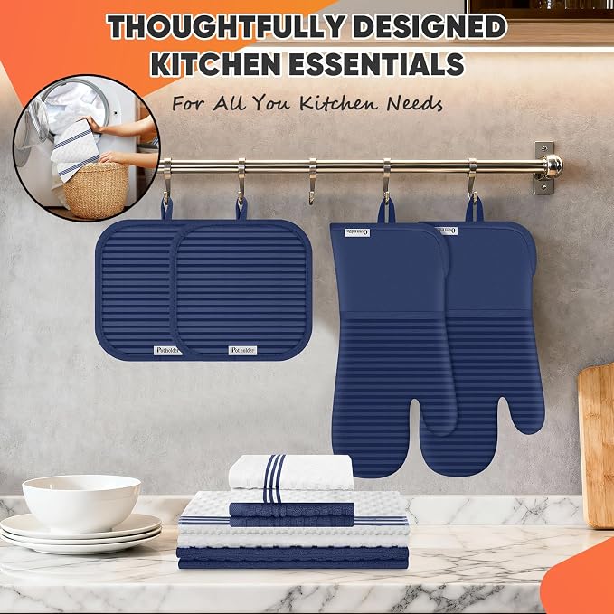 Oven Mitts Kitchen Towels and Dishcloths - Image 5