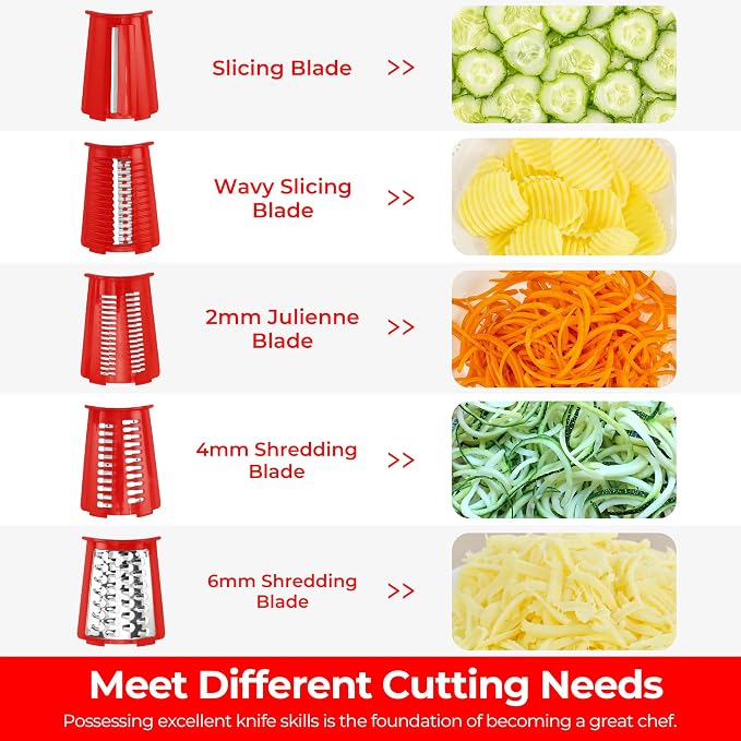 SUSTEAS Rotary Cheese Grater - Image 3