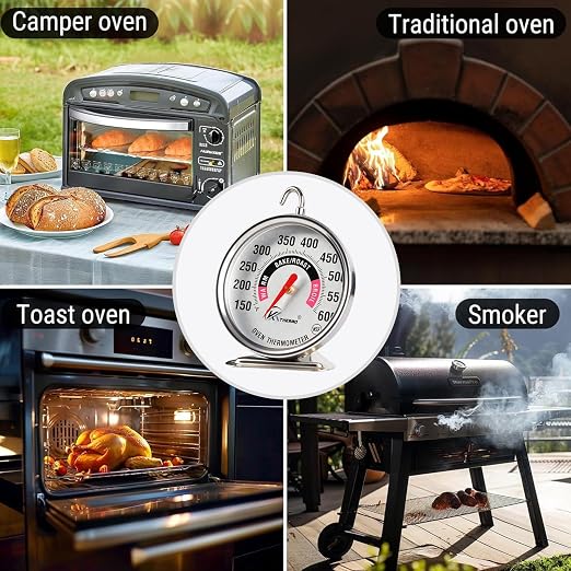 Oven Thermometer 150-600°F Pro Accurate Oven Temperature Gauge - Image 3