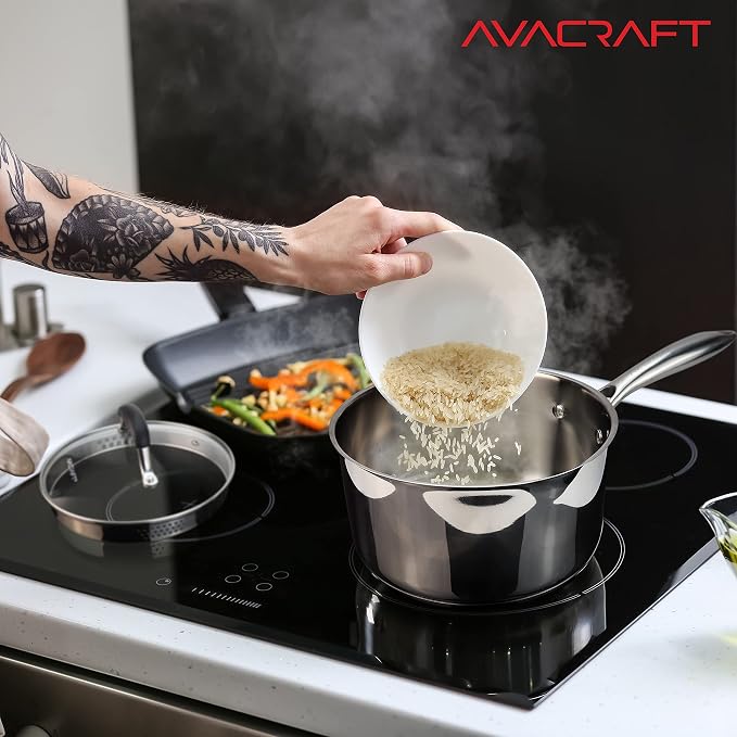 AVACRAFT Stainless Steel Saucepan - Image 6