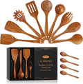KLYRO 13 Pcs Wooden Cooking Utensil Set by KLYRO