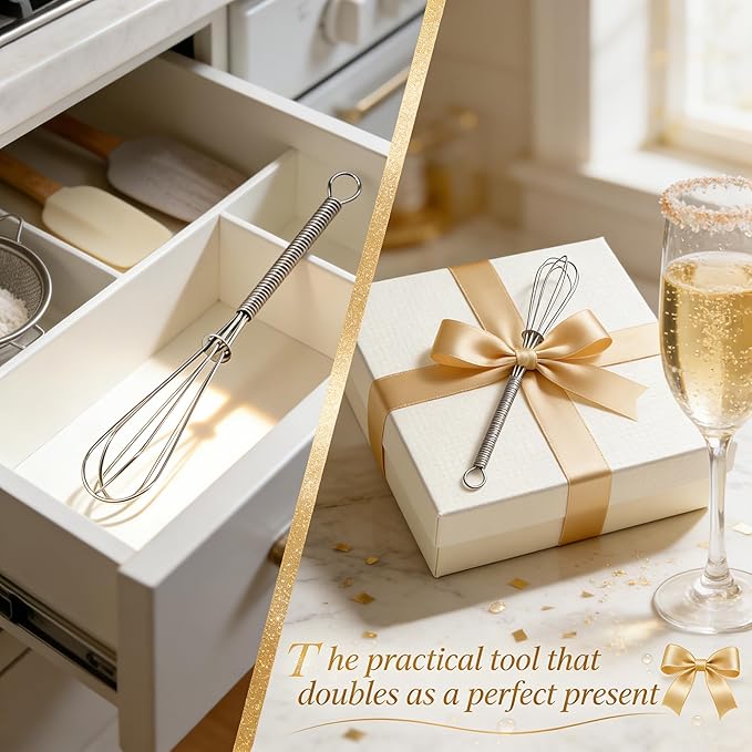 Anaeat Mini Wire Whisks, Beating and Stirring - Image 7