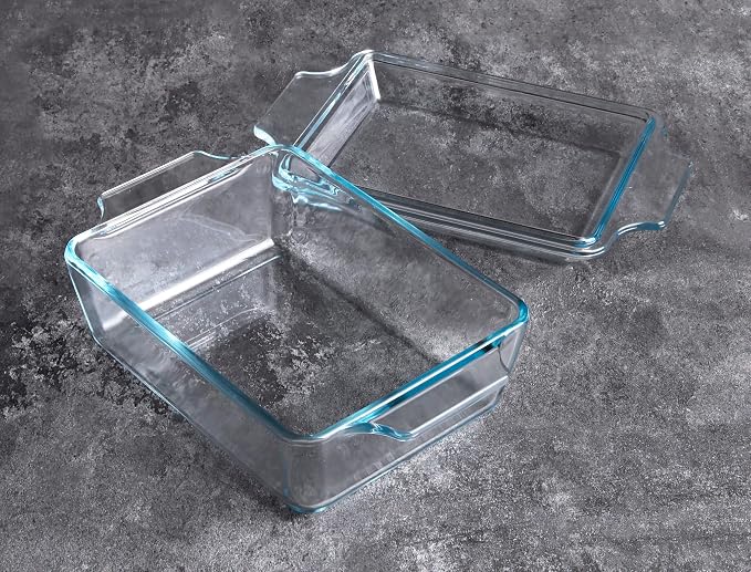 Rectangular Tempered Glass Casserole Dish, Tempered Glass Baking Dish - Image 5