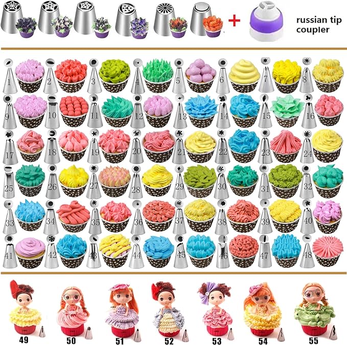 540PCS Cake Decorating Kit - Image 5