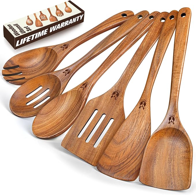 Wooden Spoons for Cooking, Cooking Utensils Set by Unknown