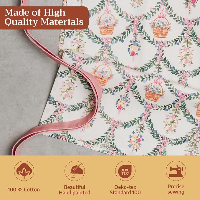 Maison d' Hermine 100% Cotton Apron - Image 3