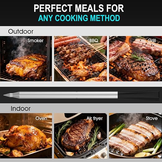 Wireless Meat Thermometer Bluetooth Digital, Smart Meat Thermometer Digital - Image 6