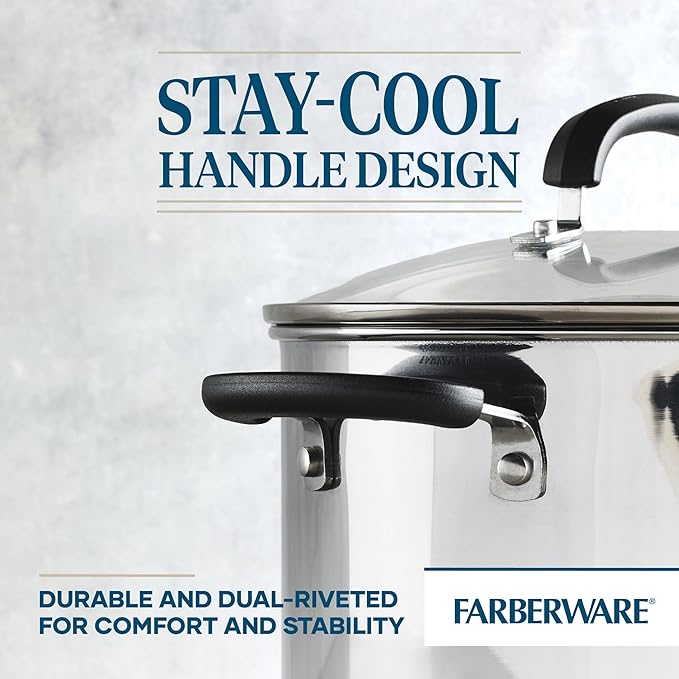 Farberware Brilliance Stainless Steel Stockpot - Image 5