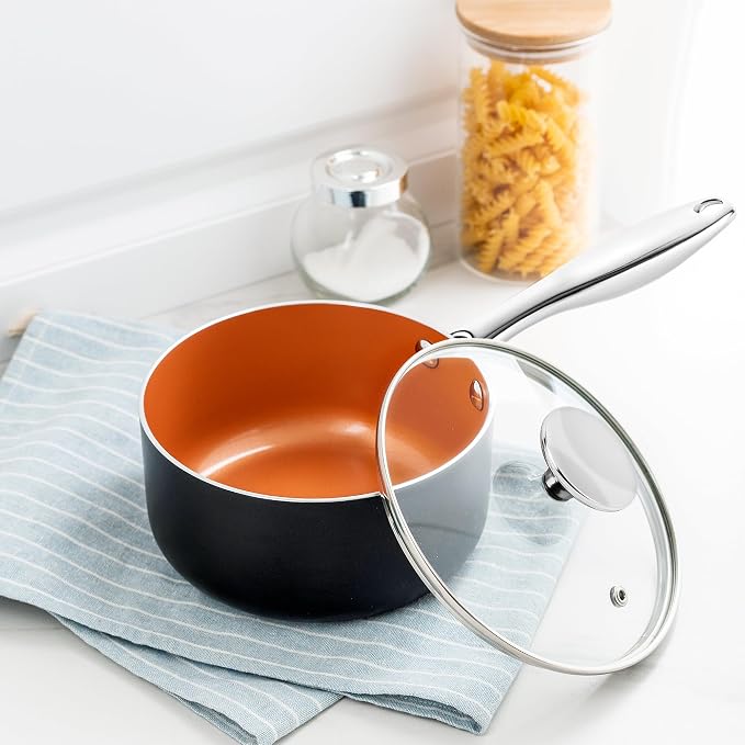 MICHELANGELO 4 Quart Saucepan - Image 6