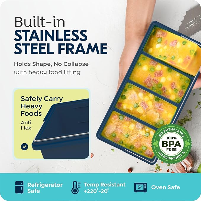 1 cup Silicone Freezer Trays - Image 3