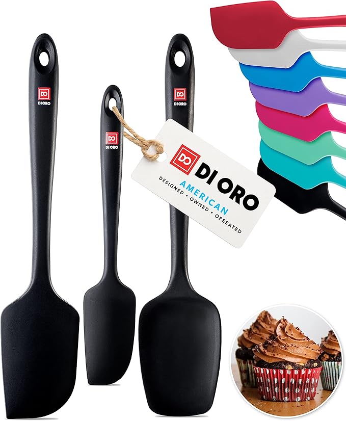 DI ORO Silicone Spatula Set by DIORO