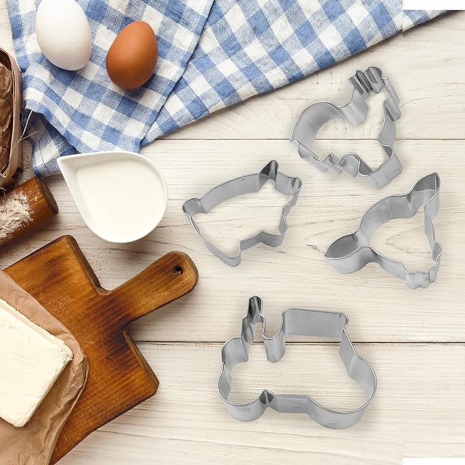 10 PCS Farm Cookie Cutter Set - Image 3