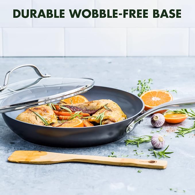 GreenPan Valencia Pro Ceramic Nonstick 10” Frying Pan Skillet - Image 8