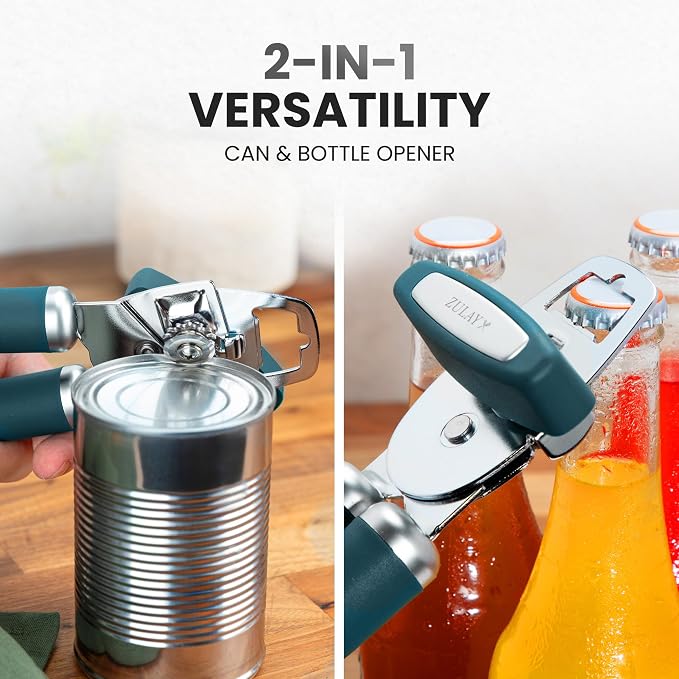 Zulay Kitchen Heavy Duty Stainless Steel Can Opener Manual - Image 7
