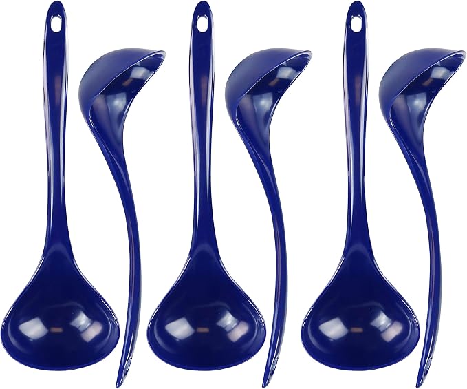 Reston Lloyd Melamine Soup Ladle Kitchen Utensil, Durable BPA-Free Plastic by RestonLloyd