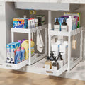 2 Pack Pull-Out Storage Organizers, Under Sink Organizer and Storage by Pougny
