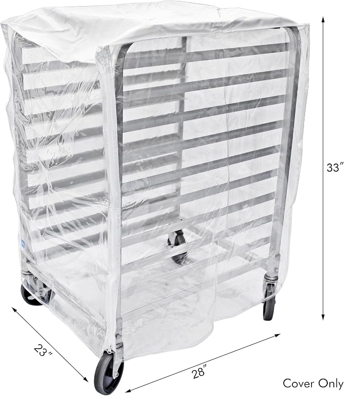 New Star Foodservice 36534 Commercial-Grade Sheet Pan/Bun Pan Rack Cover - Image 3