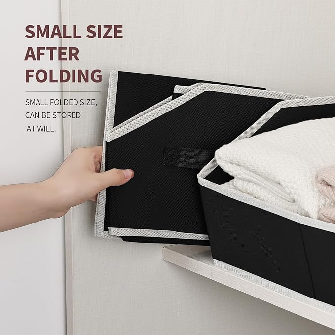 Homsorout Closet Baskets for Shelves Trapezoid - Image 6