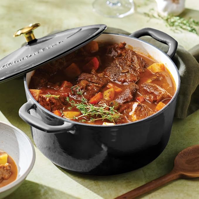 Tramontina Bestow Enameled Cast Iron Dutch Oven Pot - Image 3