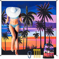 HIHOHO Beach Blanket Waterproof Sandproof Extra Large Beach Mat 79" X by HIHOHO