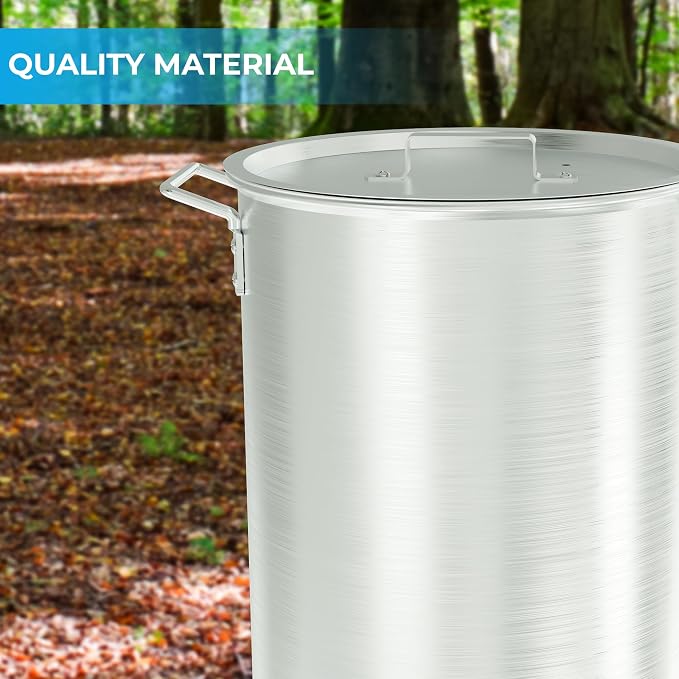 30 Qt Aluminium Stock Pot Kit – Turkey Fryer Pot - Image 5