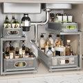 2 Pack 18.5IN-Depth Under Sink Organizer by Corbyles
