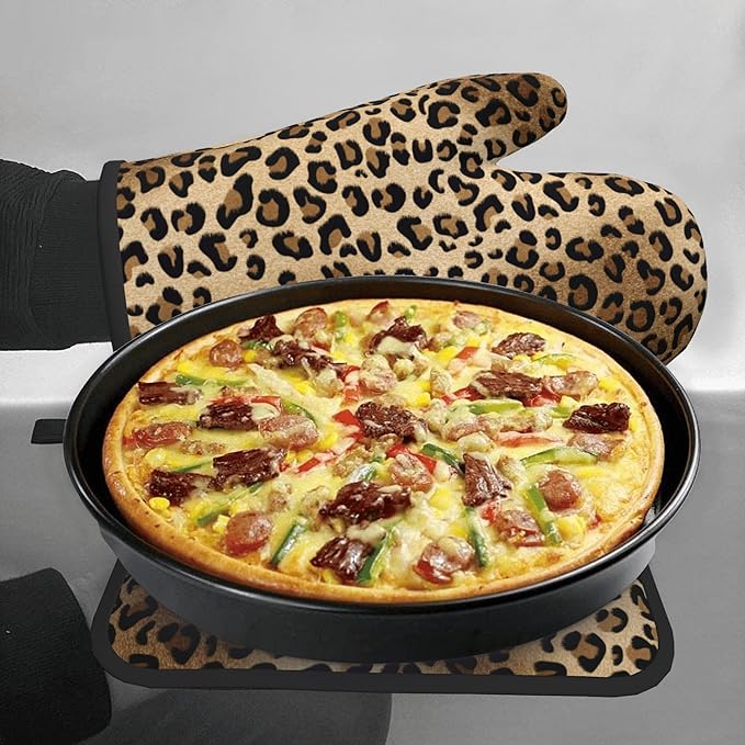 Leopard Print Oven Mitts - Image 7