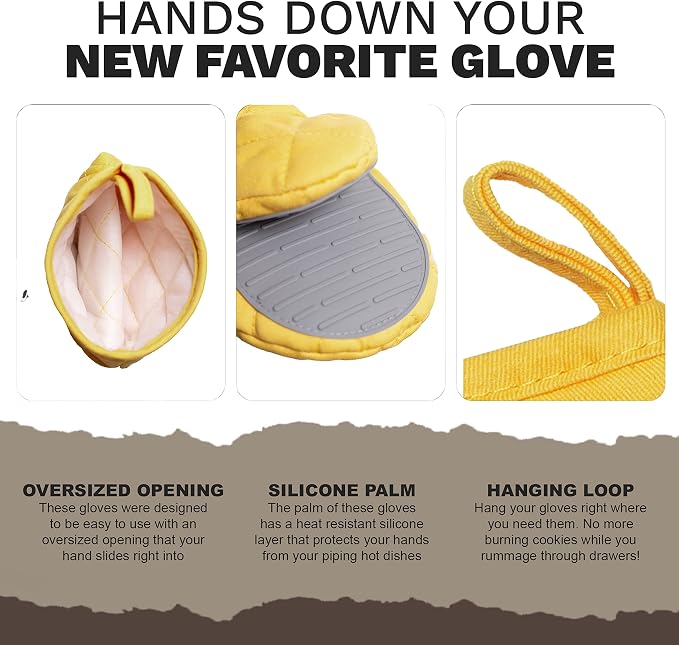 Oven Mitts Heat Resistant - Image 3