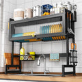 SNSLXH  2-Tier Over The Sink Dish Drying Rack, 33.66"×31.1"×11.81" by SNSLXH