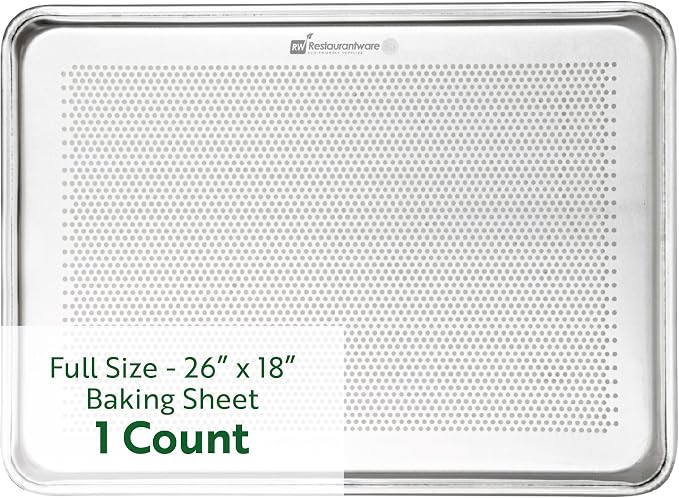 Restaurantware Met Lux 26 x 18 Inch Industrial Baking Pan 1 Heavy-Duty by Restaurantware