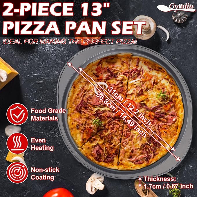 Pizza Pan for Oven - Image 2