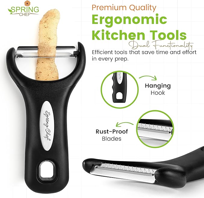 Spring Chef Vegetable Peelers for Kitchen - Image 6