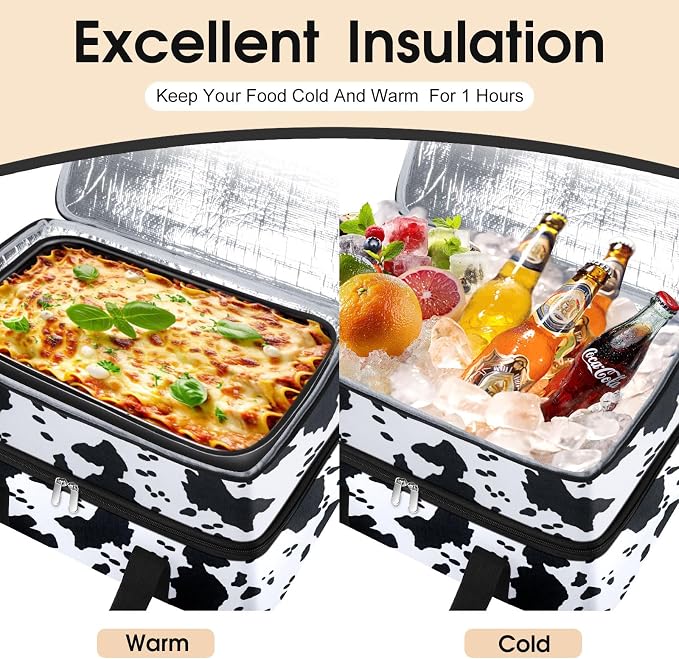 Double Insulated Casserole Carrier, Portable Casserole Carrier - Image 4