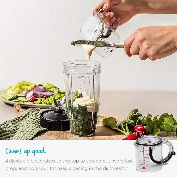 Dreamfarm Upcup All-in-1 Adjustable Measuring Cup, Metric & Imperial - Image 7
