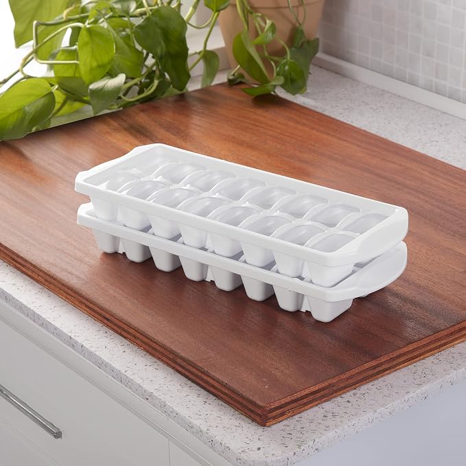 Sterilite Stacking Ice Cube Tray, Save Space and Stack Trays in Freezer - Image 3