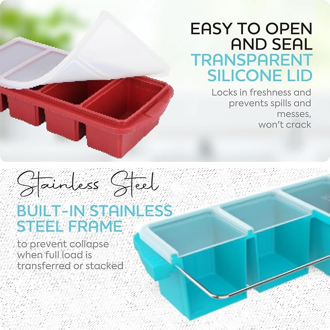XOMOO Silicone Freezer Tray - Image 3