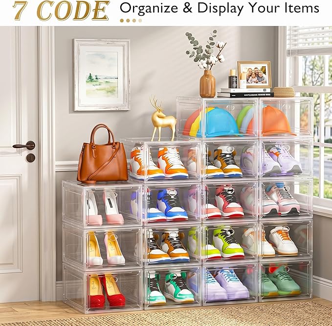 Thickened Clear Shoe Storage Organizer - Image 5