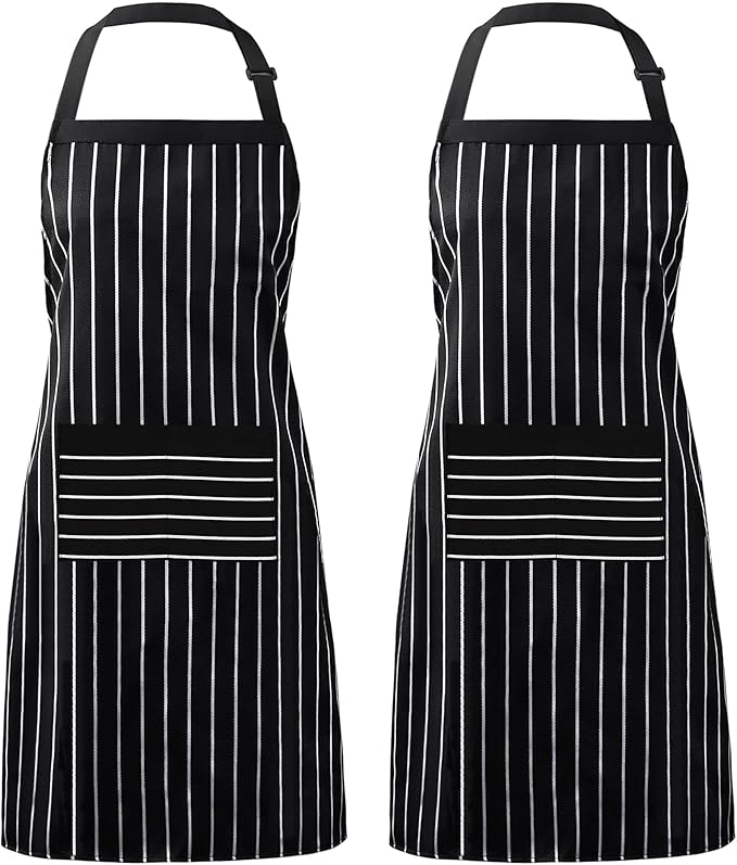 Syntus Apron for Men Women, Adjustable Cooking Kitchen Chef Aprons by Syntus