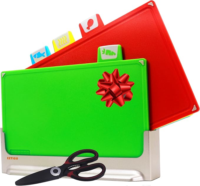 Cutting Board Set: 4-Piece Color-Coded, Perfect kitchen essentials - Image 9