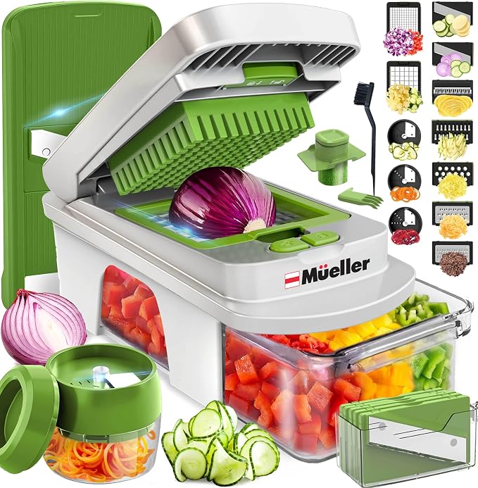 Mueller Pro-Series All-in-One, 12 Blade Mandoline Slicer by Mueller