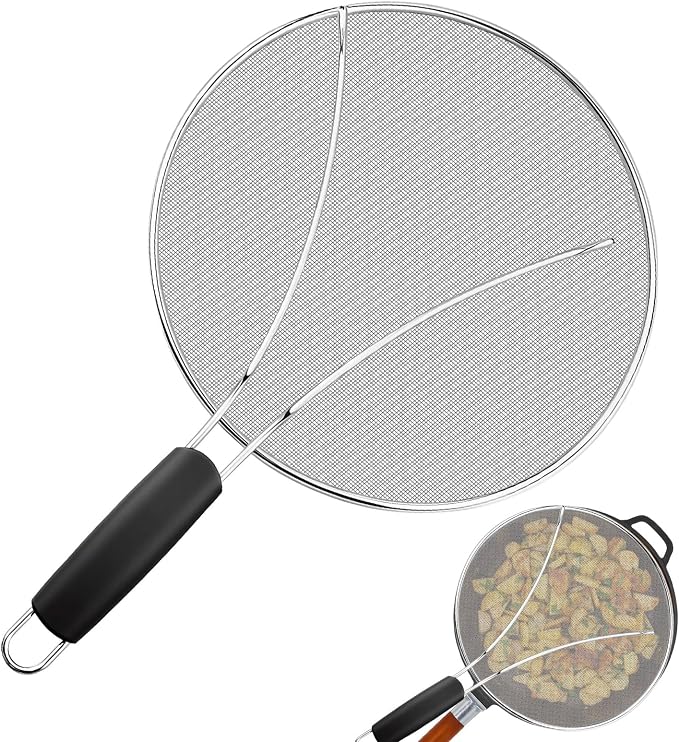 Splatter Screen for Frying Pan by Unknown