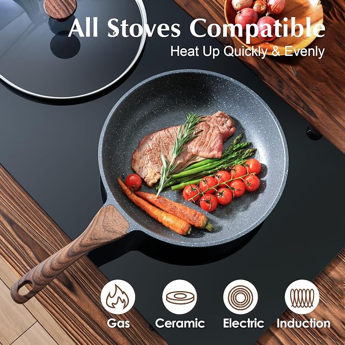 SENSARTE Nonstick Frying Pan Skillet - Image 4