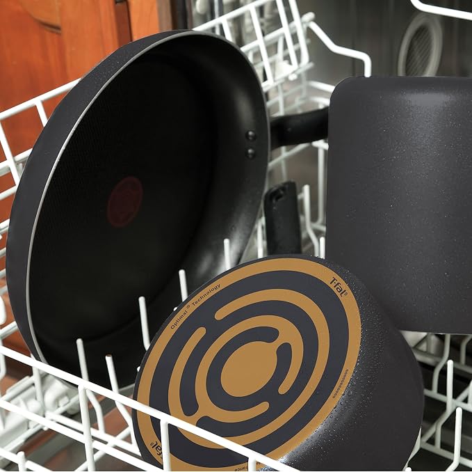T-fal Initiatives Nonstick Fry Pan 10.5 Inch Oven Safe 350F Pots and Pans - Image 3