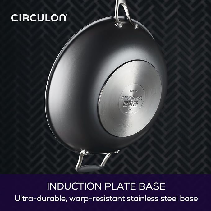 Circulon A1 Series with ScratchDefense Nonstick Induction Cookware Stir Fry Pan - Image 6